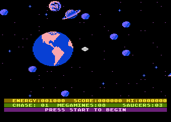 Astro Chase atari screenshot