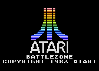 Battlezone atari screenshot