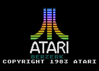 Berzerk atari screenshot