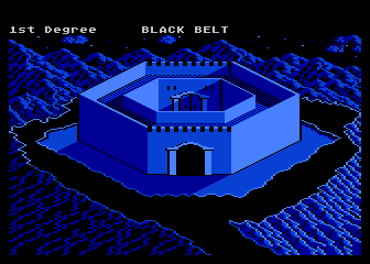 Black Belt atari screenshot