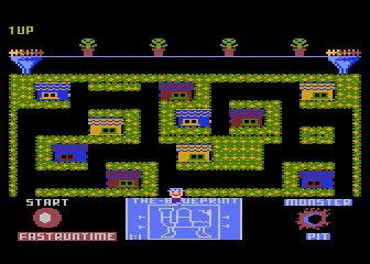 Blue Print atari screenshot