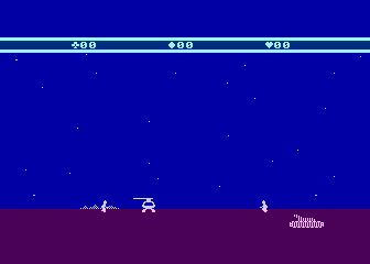 Choplifter! atari screenshot