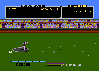 Decathlon atari screenshot