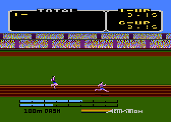 Decathlon atari screenshot