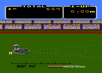 Decathlon atari screenshot