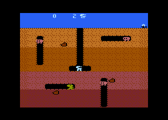 Dig Dug atari screenshot