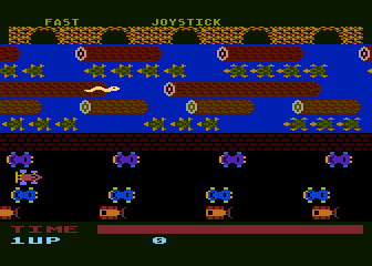 Frogger atari screenshot