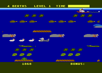 Frogger II: Threeedeep! atari screenshot