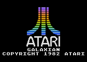 Galaxian atari screenshot