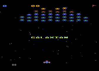 Galaxian atari screenshot