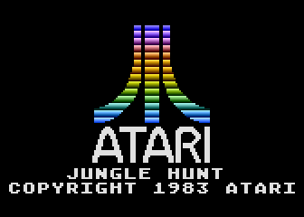 Jungle Hunt atari screenshot