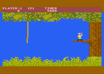 Jungle Hunt atari screenshot