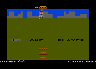 Kaboom! atari screenshot