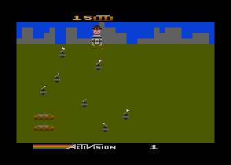 Kaboom! atari screenshot