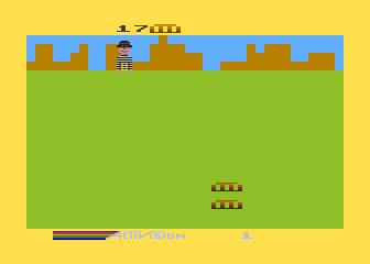 Kaboom! atari screenshot