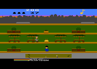 Keystone Kapers atari screenshot