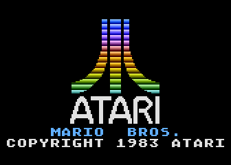 Mario Bros. atari screenshot