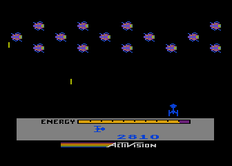 Megamania atari screenshot