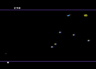 Meteorites atari screenshot