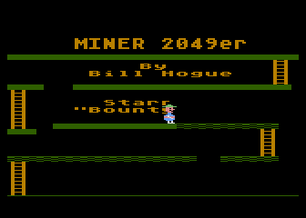 Miner 2049er atari screenshot