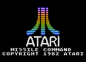 Missile Command atari screenshot