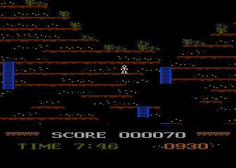 Mountain King atari screenshot