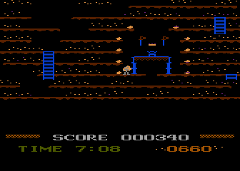 Mountain King atari screenshot