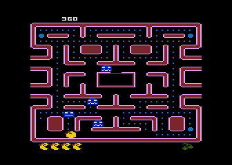 Ms. Pac-Man atari screenshot