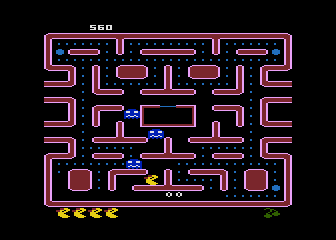 Ms. Pac-Man atari screenshot