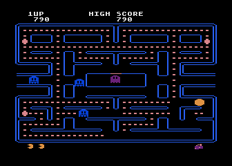 Pac-Man atari screenshot