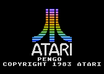 Pengo atari screenshot