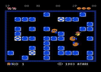 Pengo atari screenshot