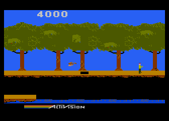 Pitfall II: Lost Caverns atari screenshot