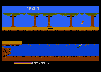 Pitfall II: Lost Caverns atari screenshot