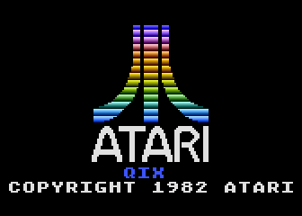 Qix atari screenshot