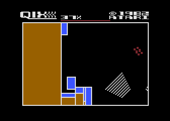 Qix atari screenshot