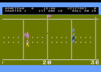 RealSports Football atari screenshot