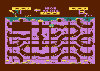 Roadrunner atari screenshot