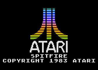 Spitfire atari screenshot