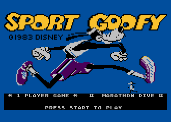 Sport Goofy atari screenshot
