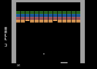 Super Breakout atari screenshot