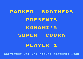 Super Cobra atari screenshot