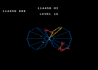 Tempest atari screenshot