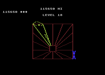 Tempest atari screenshot