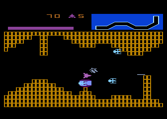 Vanguard atari screenshot