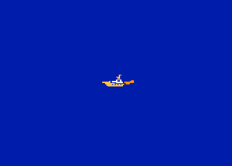 Yellow Sub Demo atari screenshot