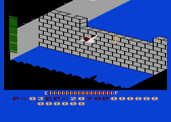 Zaxxon atari screenshot