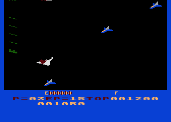 Zaxxon atari screenshot