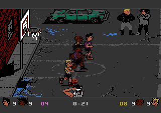 Basketbrawl atari screenshot