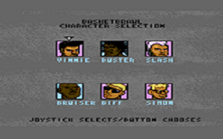 Basketbrawl atari screenshot